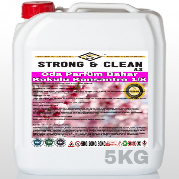 ODA PARFÜM KONSANTRE 1/8 BAHAR KOKUSU 5KG ürün görseli 1
