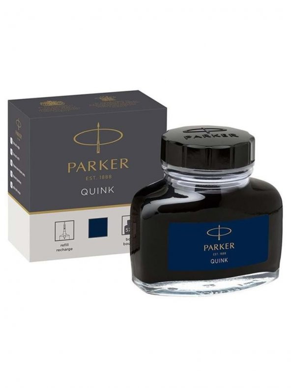 PARKER QUINK DOLMAKALEM MUREKKEBI MAV/SIY (ASM04) ürün görseli 1