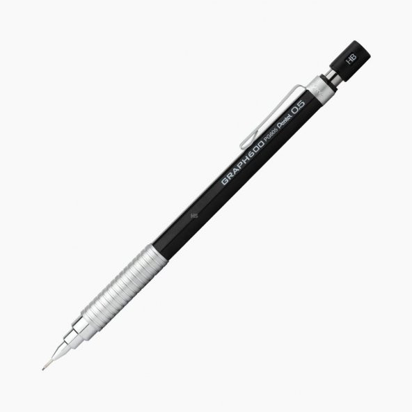 PENTEL VERSATIL 05 GRAPHGEAR 600 SIYAH (PG605) ürün görseli 1