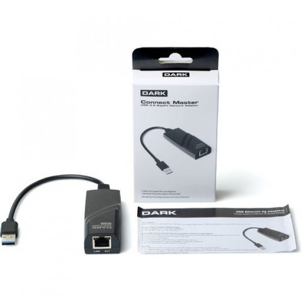 DK-NT-U3GLAN2 Usb3.0-Gigabit LAN Ağ Adaptörü ürün görseli 1