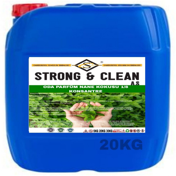 ODA PARFÜM KONSANTRE 1/8 NANE KOKUSU 20KG ürün görseli 1