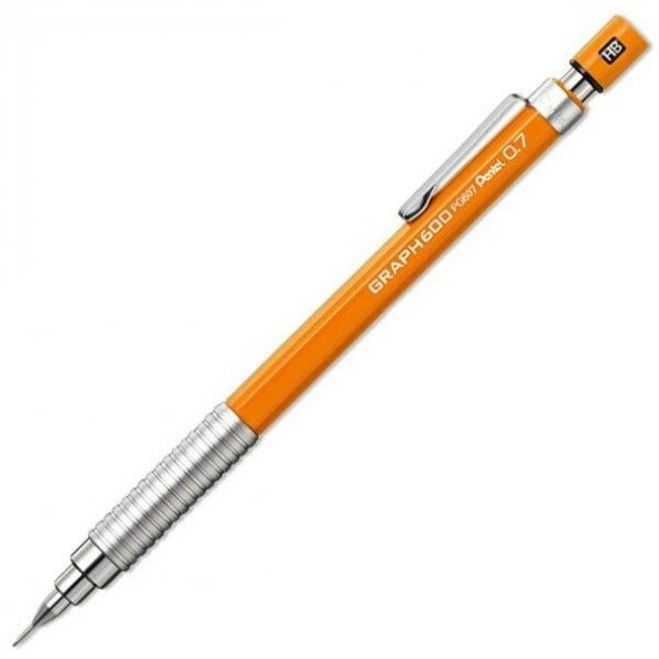 PENTEL VERSATIL 07 GRAPHGEAR 600 TURUNCU (PG607) ürün görseli 1