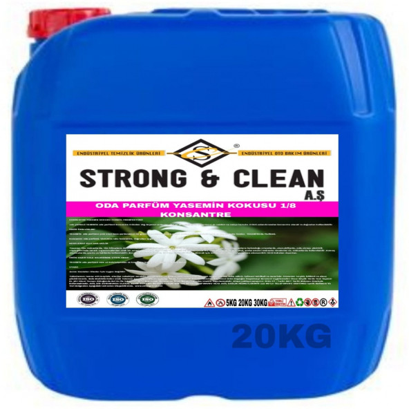 ODA PARFÜM KONSANTRE 1/8 YASEMİN KOKUSU 20KG ürün görseli 1