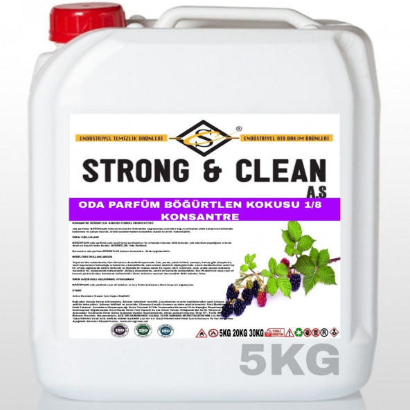 ODA PARFÜM KONSANTRE 1/8 BÖĞÜRTLEN KOKUSU 5KG ürün görseli 1
