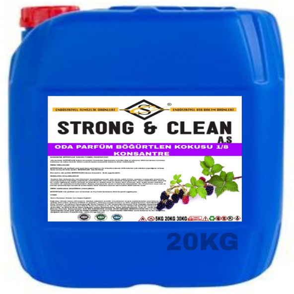 ODA PARFÜM KONSANTRE 1/8 BÖĞÜRTLEN KOKUSU 20KG ürün görseli 1