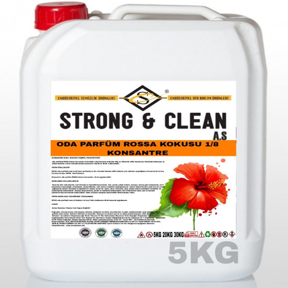 ODA PARFÜM KONSANTRE 1/8 ROSE KOKUSU 5KG ürün görseli 1
