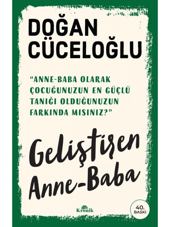 Geliştiren Anne - Baba - Doğan Cüceloğlu ürün görseli 1