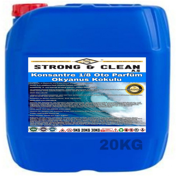 OTO PARFÜM KONSANTRE 1/8 OKYANUS KOKULU 20KG ürün görseli 1