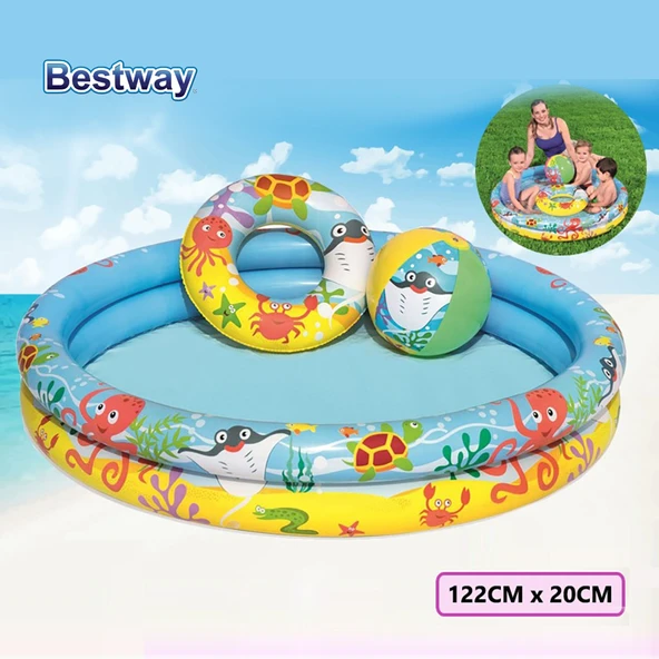 Çocuk Havuz   Top   Simit Set 51124 ürün görseli 1
