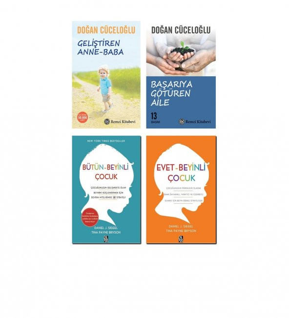 Geliştiren Anne Baba - Başarıya Götüren Aile - Doğan Cüceloğlu + Bütün Beyinli Çocuk - Evet Beyinli Çocuk - Daniel J. Siegel ürün görseli 1