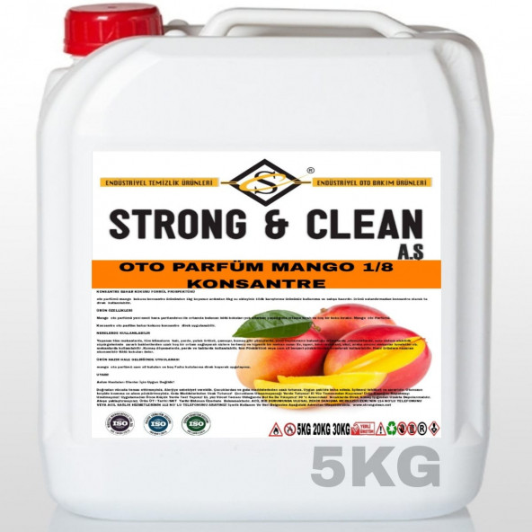 OTO PARFÜM KONSANTRE 1/8 MANGO KOKULU 5KG ürün görseli 1