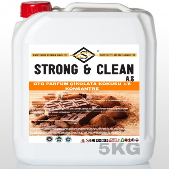 OTO PARFÜM KONSANTRE 1/8 ÇİKOLATA KOKULU 5KG ürün görseli 1