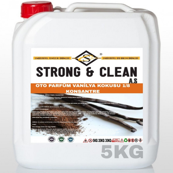 OTO PARFÜM KONSANTRE 1/8 VANİLYA KOKULU 5KG ürün görseli 1