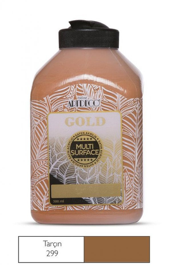 Artdeco Gold Multi Surface Akrilik Boya 500ml 299 Tarçın ürün görseli 1