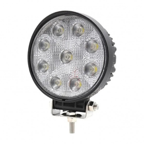 26W Yuvarlak 9 Ledli Sis Farı Off Road Çalışma Tekne Lambası EE115 FOKE-3 ürün görseli 1