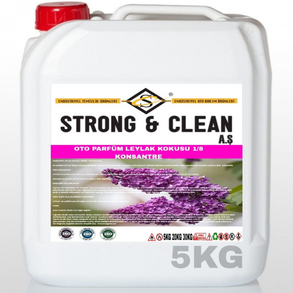 OTO PARFÜM KONSANTRE 1/8 LEYLAK KOKULU 5KG ürün görseli 1