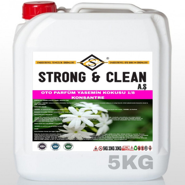 OTO PARFÜM KONSANTRE 1/8 YASEMİN KOKULU 5KG ürün görseli 1