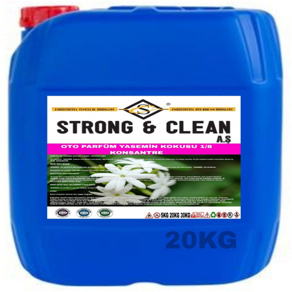 OTO PARFÜM KONSANTRE 1/8 YASEMİN KOKULU 20KG ürün görseli 1