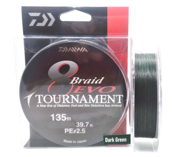 Daiwa Tournament 8B Evo 135Mt 0,14Mm Olta Misinası ürün görseli 1