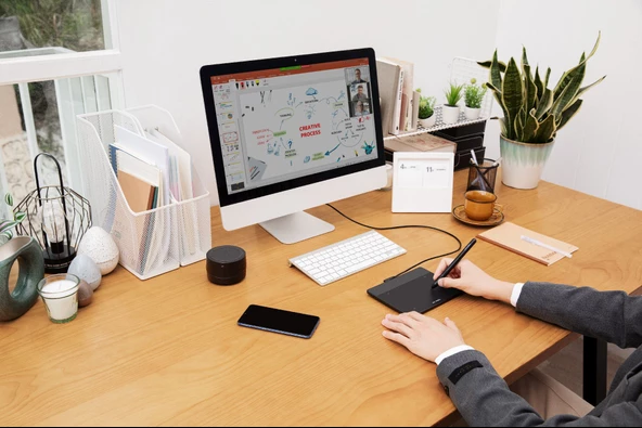 XP-Pen Deco Fun XS Grafik Tablet Siyah - Resim 4