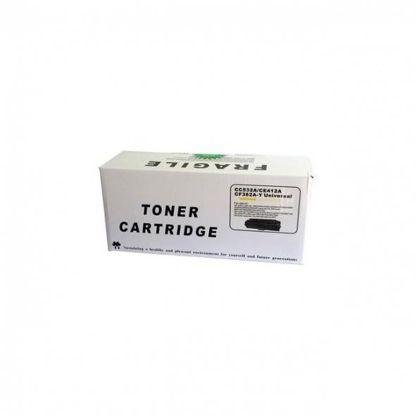 CE412A/CC532A/CF382A SARI MUADİL TONER ürün görseli 1