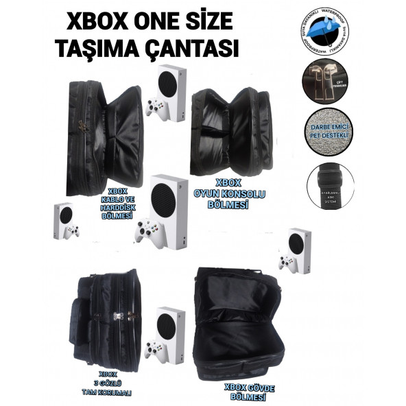 XBOX TAŞIMA ÇANTASI SERİ ONE SİZE - Resim 2