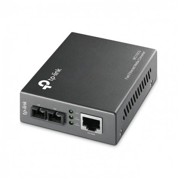 TP-LINK MC110CS Fiber Converter,Single-mode,Çift Yönlü Fast Ethernet Medya Dönüştürücü ürün görseli 1