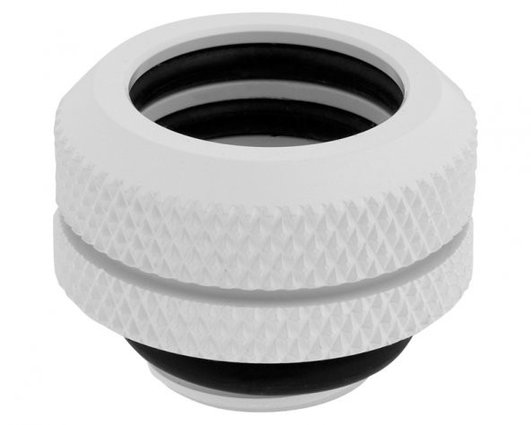 CORSAIR CX-9052013-WW Fitting (hard tube) ,XF Hardline 4-pack (14mm OD compression glossy white) ürün görseli 1