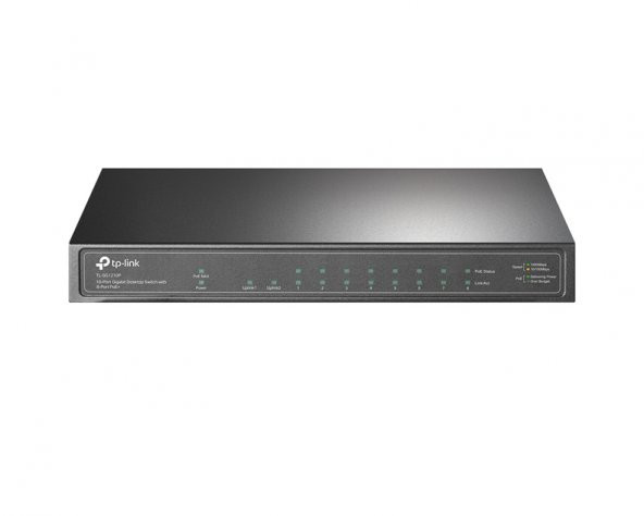 TP-LINK TL-SG1210P 10 Port 10/100/1000+1SFP Swtch ürün görseli 1