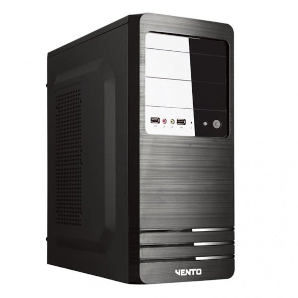 VS114F Piano Black Atx (350W) ürün görseli 1