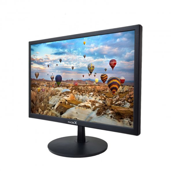 RADEX RD-20P 20" 60HZ 5ms (HDMI+VGA+RCA+USB+AUX+SPEAKER) Full HD LED Monitör ürün görseli 1