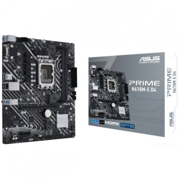 ASUS Prime H610M-E D4 CSM 1700LGA