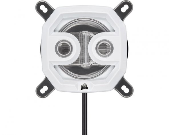 CX-9010005-WW-Hydro X Series XC7 RGB CPU Water Block (115X/AM4) — White ürün görseli 1