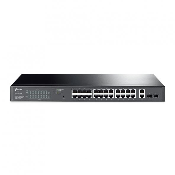 TL-SG1428PE 28-Port Gigabit Easy Smart Switch with 24-Port PoE+ ürün görseli 1