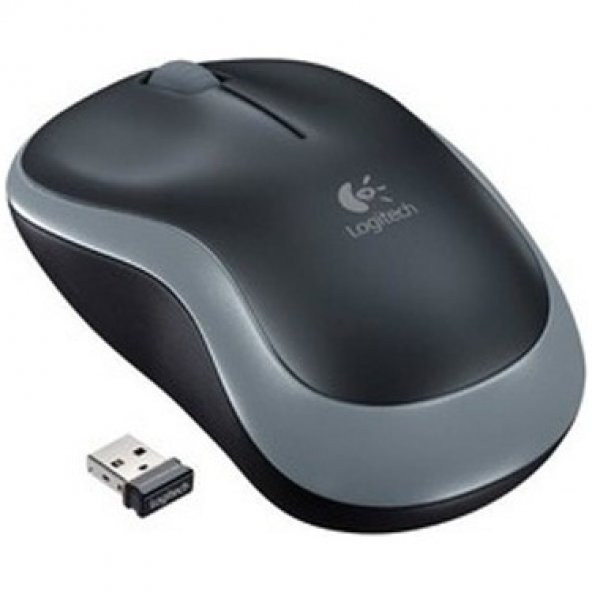 LOGITECH M185 Nano USB Kablosuz Mouse Gri (910-002235) ürün görseli 1