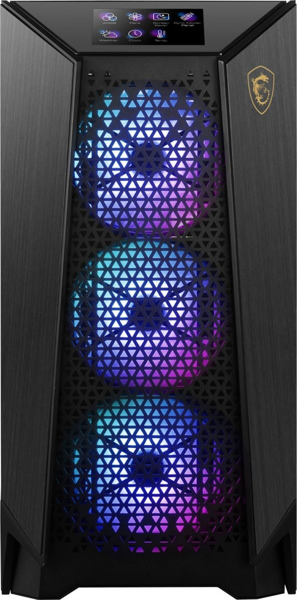 MSI MEG PROSPECT 700R Temperli Cam 4x140mm A-RGB Dokunmatik IPS Panel E-ATX Gaming Bilgisayar Kasası ürün görseli 1