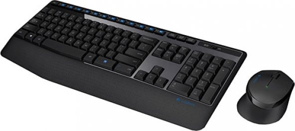 LOGITECH MK345 Q TR Kablosuz Set Siyah (920-006514) ürün görseli 1