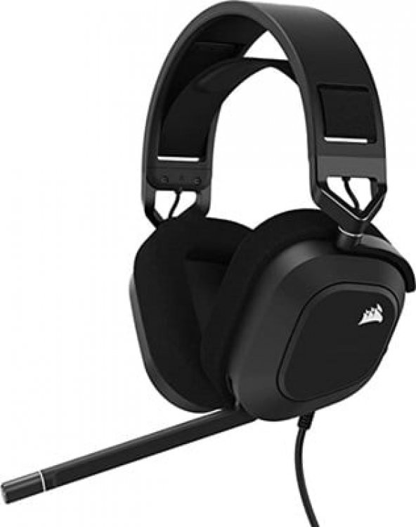 CORSAIR HEADSET-CA-9011237-EU HSHS80 RGB USB Wired Gaming Headset  Carbon ürün görseli 1
