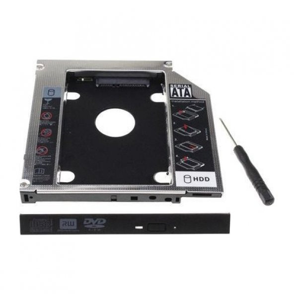 CODMAX 2.5" 12.7MM NOTEBOOK SATA HDD/SSD DISK KUTUSU (CDG-HDC-127) ürün görseli 1
