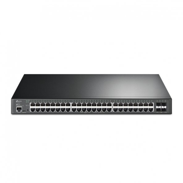 TP-LINK TL-SG3452XP JetStream 48-Port Gigabit and 4-Port 10GE SFP+ L2+ Managed Switch with 48-Port PoE+ ürün görseli 1