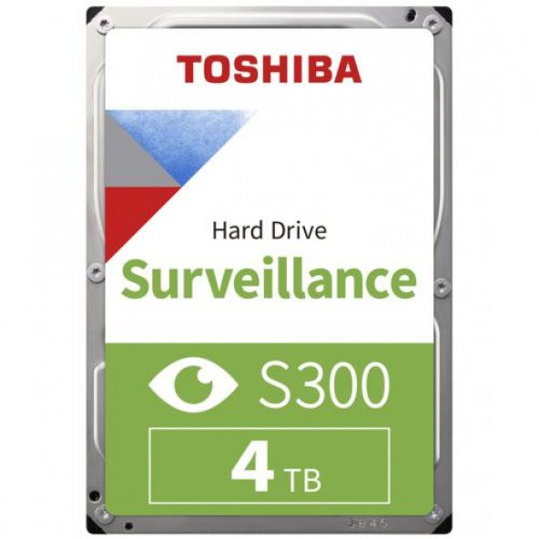 TOSHIBA HDWT840UZSVA 3,5" S300 4TB 256MB 5400RPM ürün görseli 1