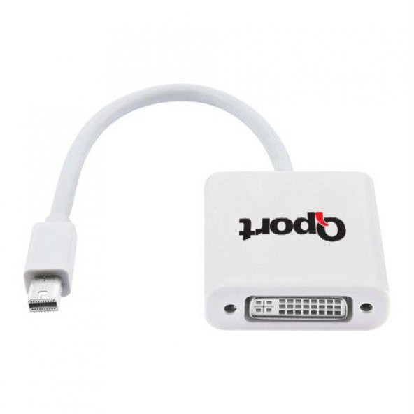 Q-MDD Q-MDD MİNİ DISPLAYPORT (M) TO DVI (F) 24+5 CONVERTER (ÇEVİRİCİ DÖNÜŞTÜRÜCÜ) ürün görseli 1