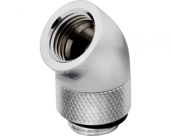 CX-9055001-WW Fitting (adapter) ,XF Adapter 2-pack (45° Angled rotary chrome) ürün görseli 1