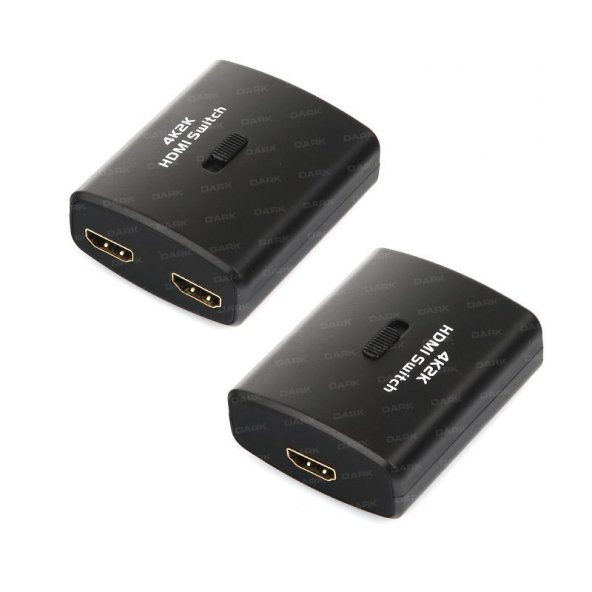 DK-HD-SW201 2x1 HDMI switch çift yönlü ürün görseli 1