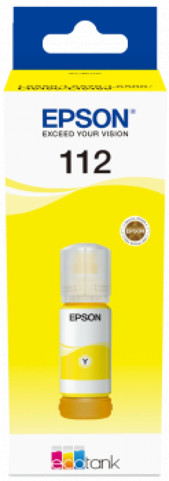 EPSON C13T06C44A 112 SARI MÜREKKEP KARTUŞ 6.000 SAYFA 70ml L15160 L15150 ürün görseli 1