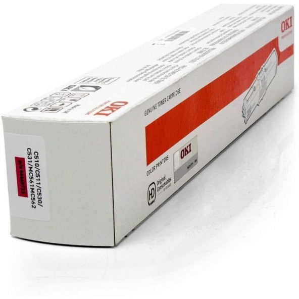 44469723 KIRMIZI TONER C511/C531/C510/C530/MC562/MC561 5.000 SAYFA ürün görseli 1