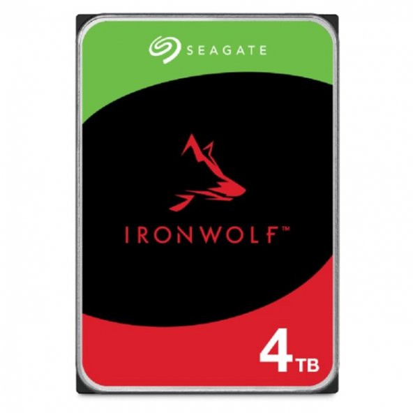 SEAGATE  4TB IronWolf 3.5" 5400 256MB ST4000VN006 ürün görseli 1