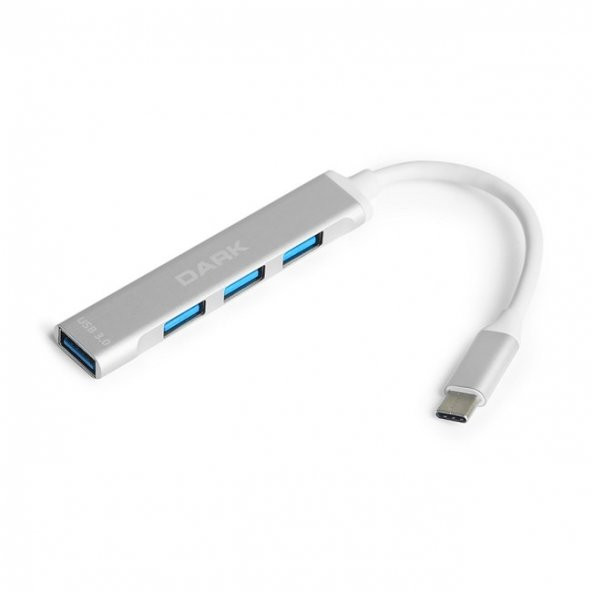 DK-AC-USB310C Type-C to Usb3.0 4 Port Çeviric ürün görseli 1