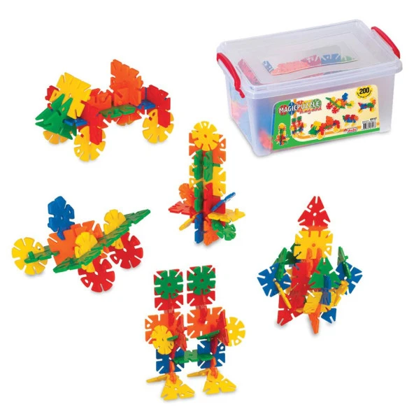 Dede Magic Puzzle Küçük Box 200 Parça Magic Puzzle ürün görseli 1