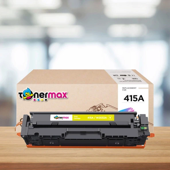 Hp 415A W2032A Muadil Toner Sarı - Çipli / M455 / M480 / M454 / M478 / M479 ürün görseli 1